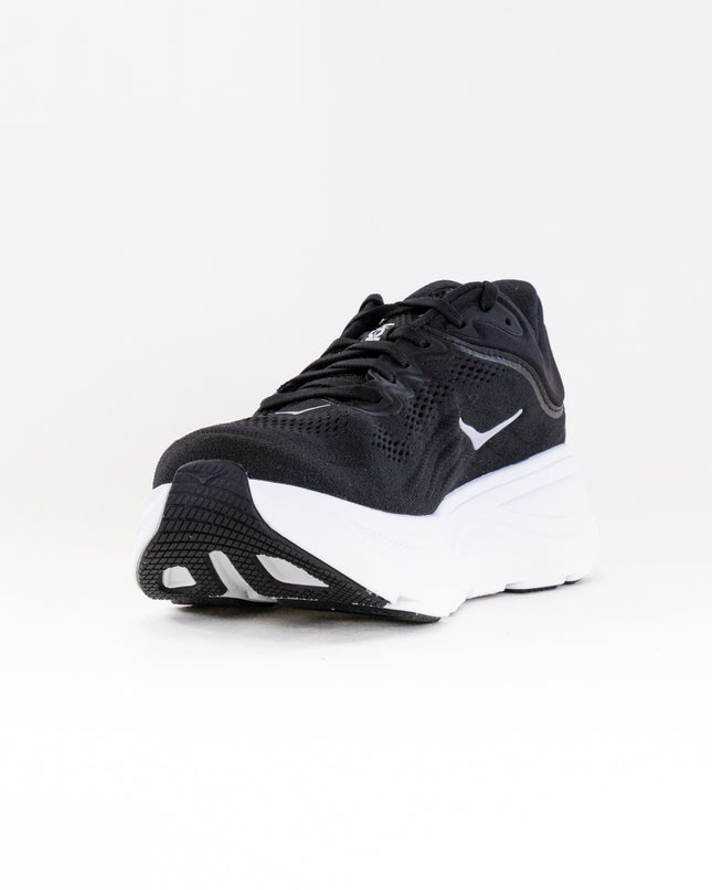 Hoka Bondi 9 (Men's) - Black/White