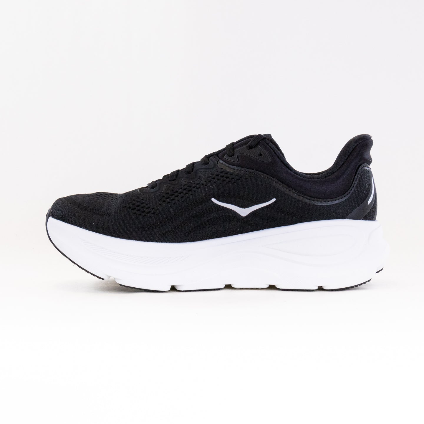 Hoka Bondi 9 Wide (Men's) - Black/White