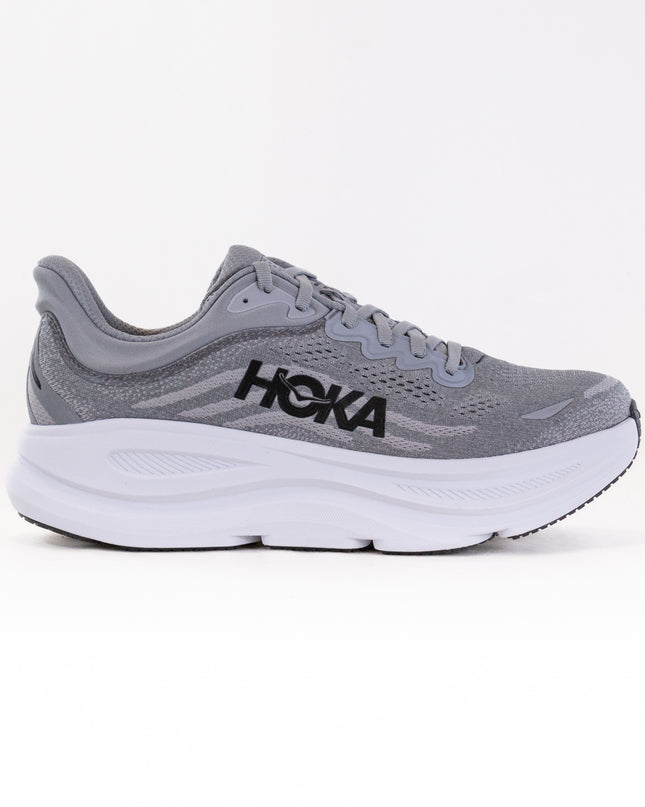 Hoka Bondi 9 (Men's) - Galactic Grey/Stellar Grey