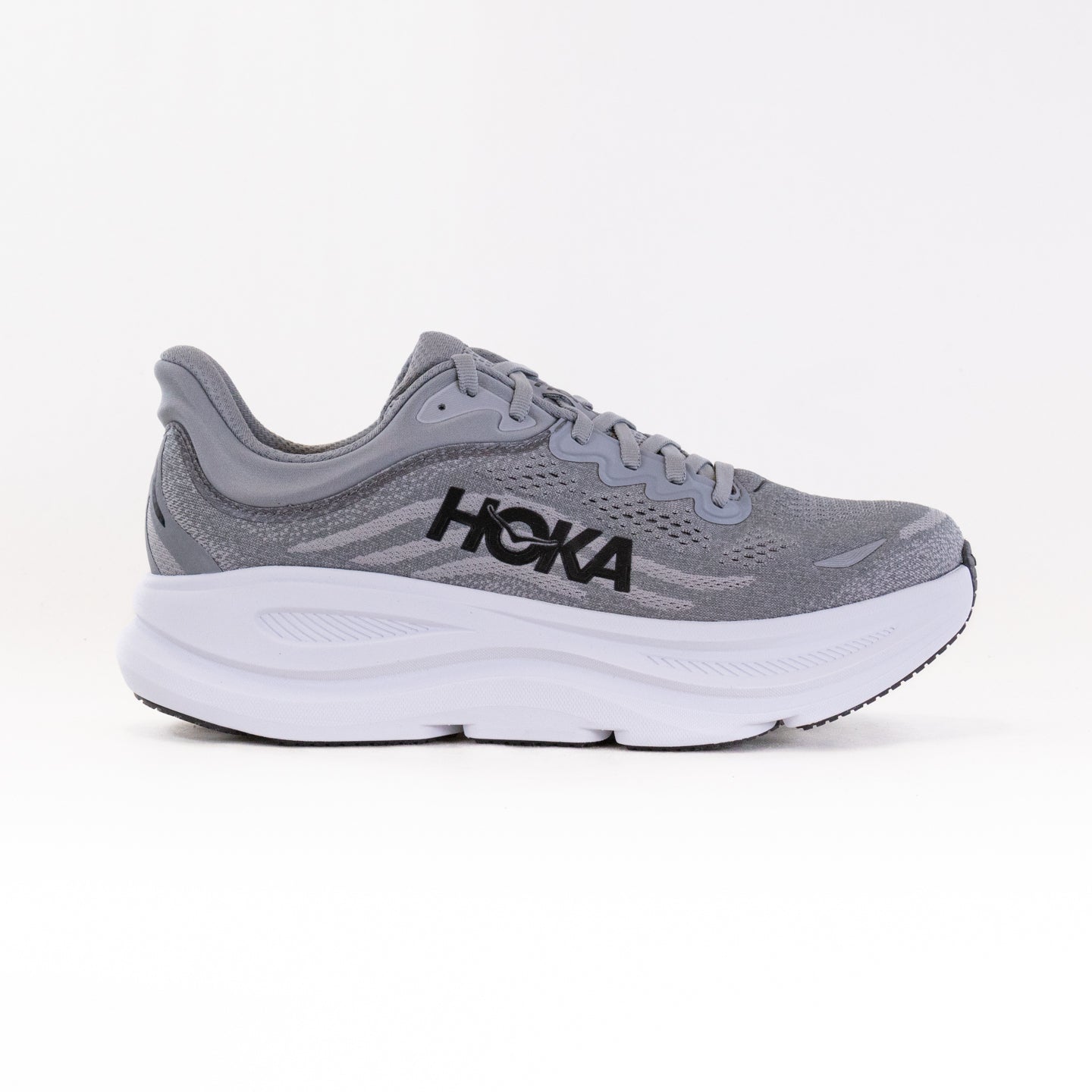 Hoka Bondi 9 (Men's) - Galactic Grey/Stellar Grey