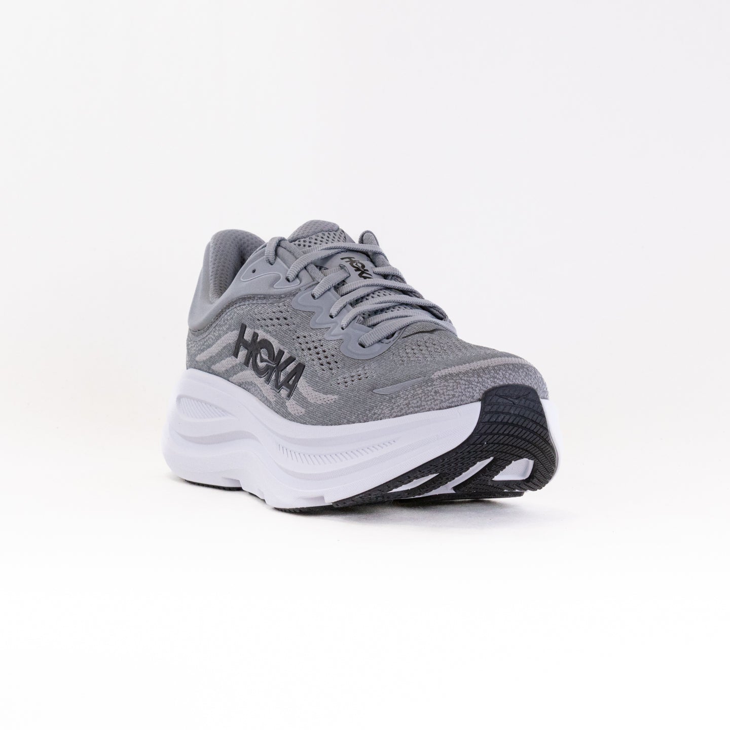 Hoka Bondi 9 (Men's) - Galactic Grey/Stellar Grey