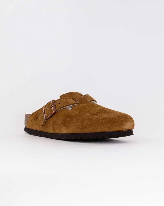 Birkenstock Boston Shearling Regular (Women's) - Mink