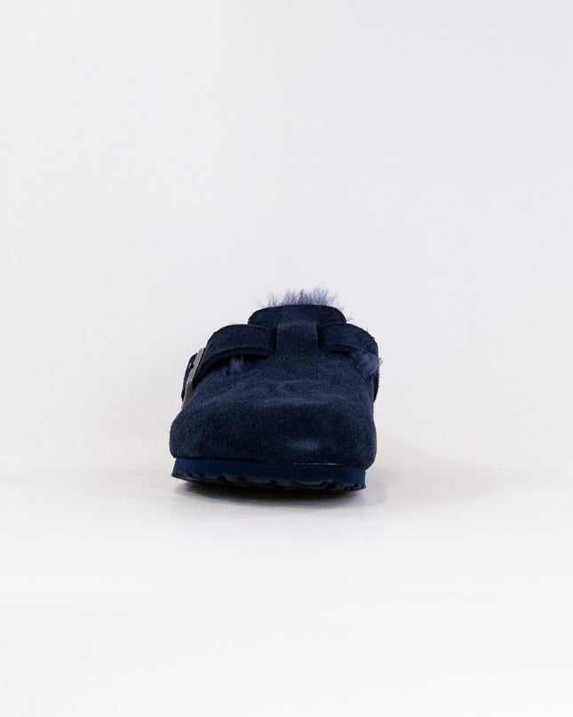 Birkenstock Boston Shearling (Women's) - Night Suede