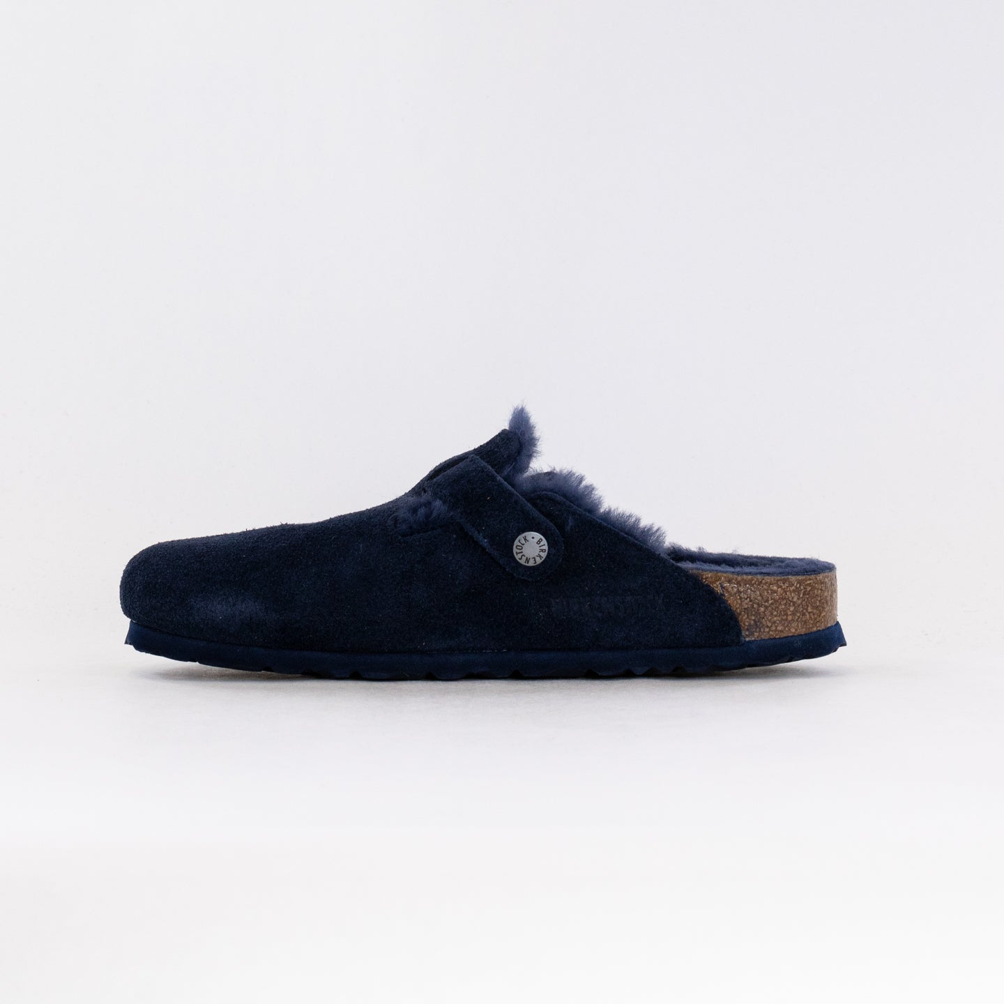 Birkenstock Boston Shearling (Women's) - Night Suede