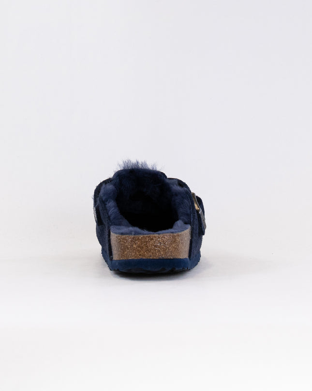 Birkenstock Boston Shearling (Women's) - Night Suede