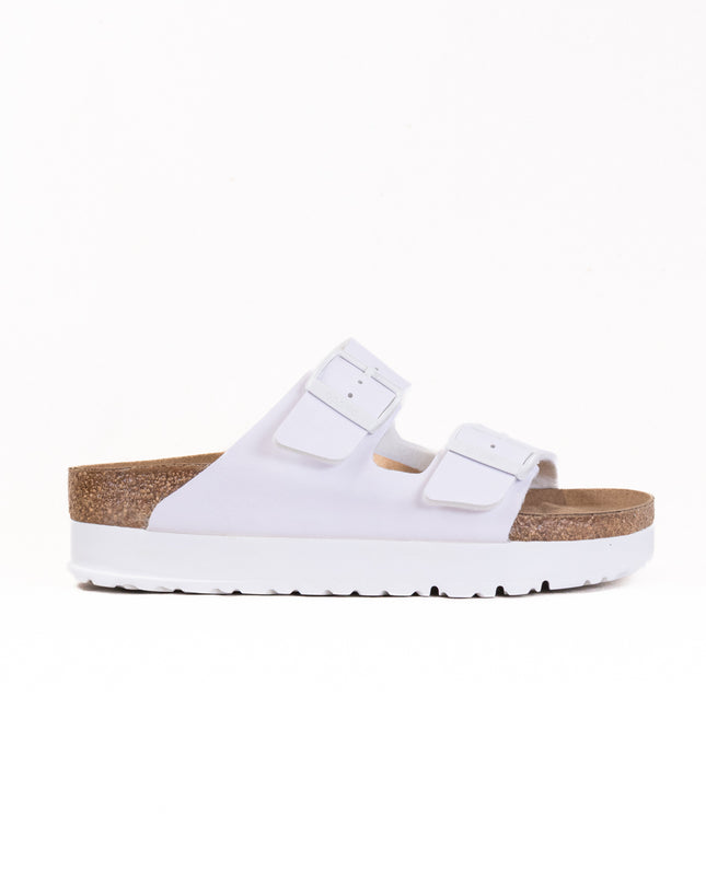 Birkenstock-Papillo Arizona Platform (Women's) - White