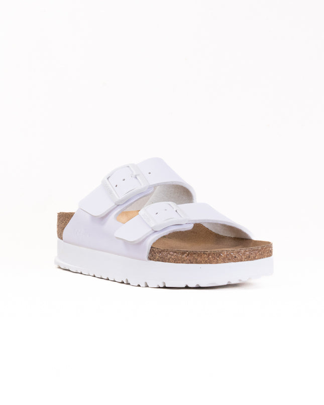 Birkenstock-Papillo Arizona Platform (Women's) - White