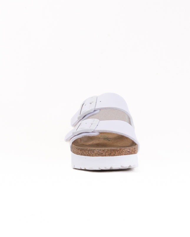 Birkenstock-Papillo Arizona Platform (Women's) - White