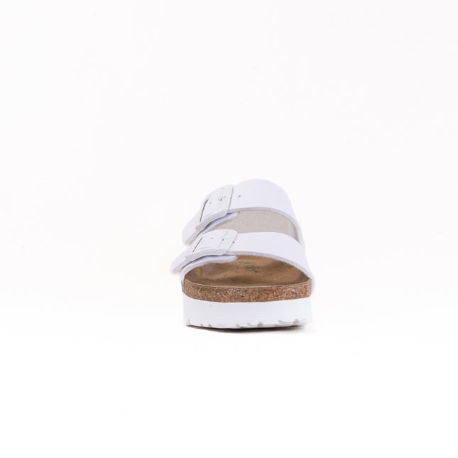 Birkenstock-Papillo Arizona Platform (Women's) - White
