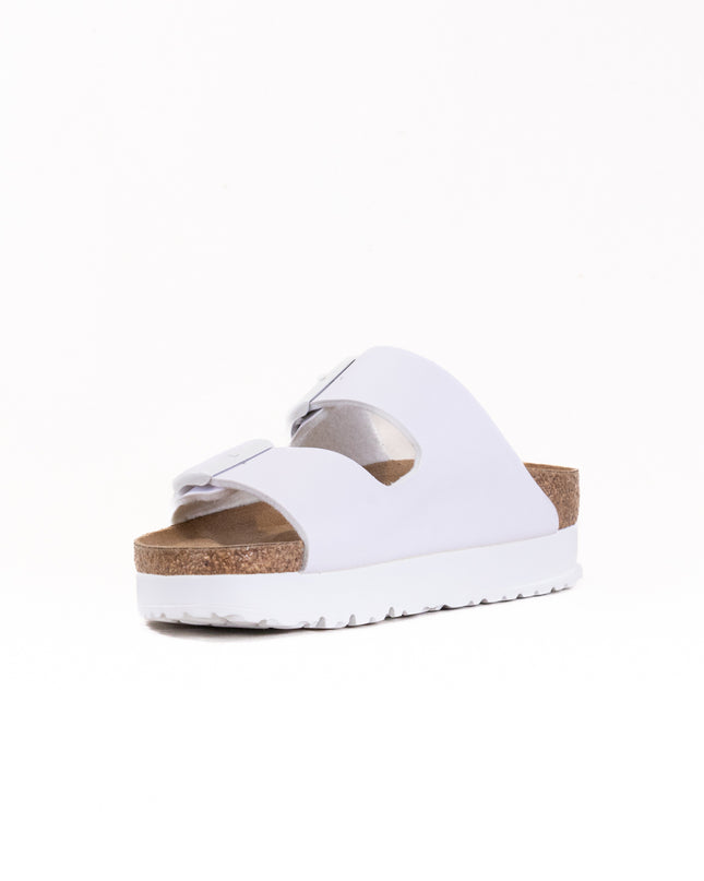 Birkenstock-Papillo Arizona Platform (Women's) - White
