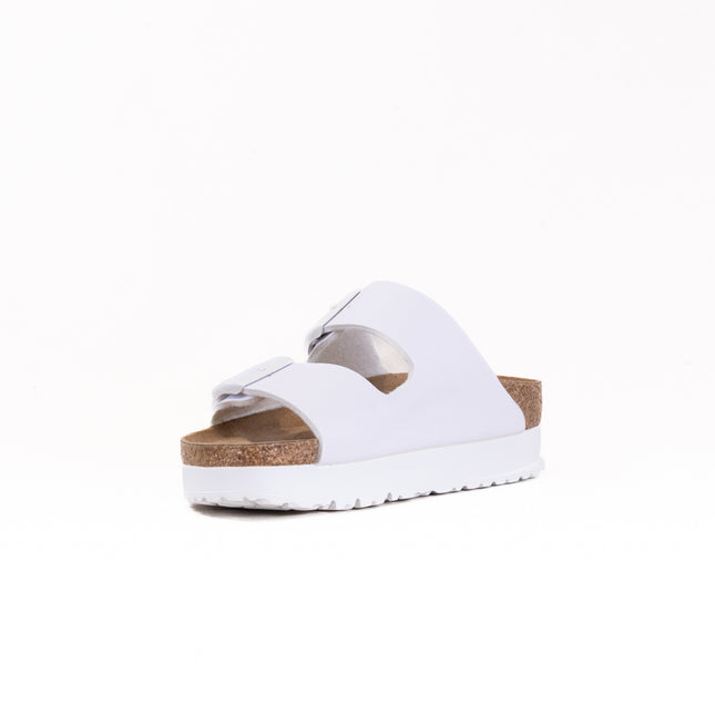 Birkenstock-Papillo Arizona Platform (Women's) - White
