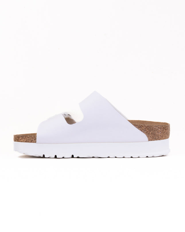 Birkenstock-Papillo Arizona Platform (Women's) - White
