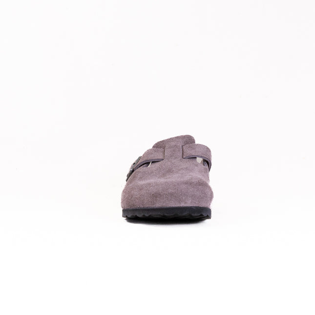 Birkenstock Boston Soft Footbed (Unisex) - Faded Purple Suede