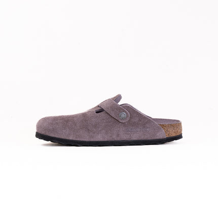 Birkenstock Boston Soft Footbed (Unisex) - Faded Purple Suede