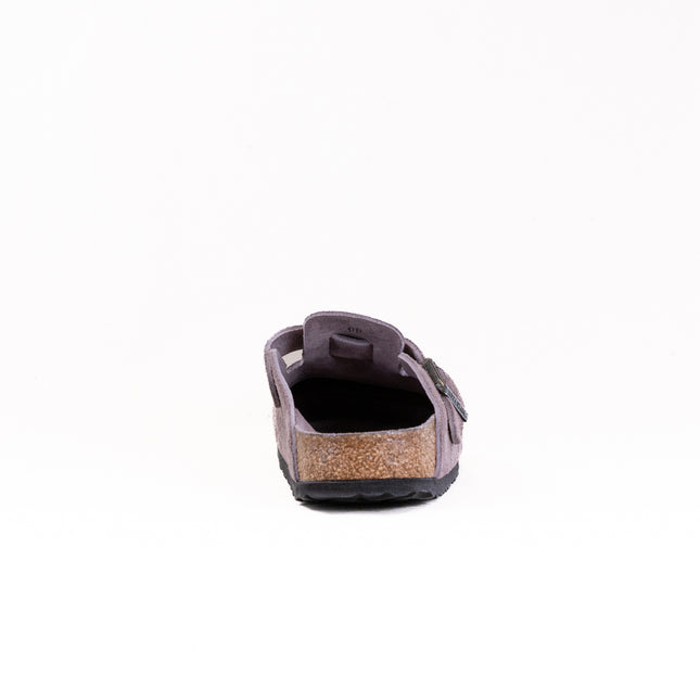 Birkenstock Boston Soft Footbed (Unisex) - Faded Purple Suede