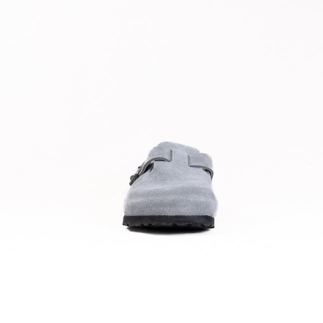 Birkenstock Boston Soft Footbed (Unisex) - Pure Sage Suede