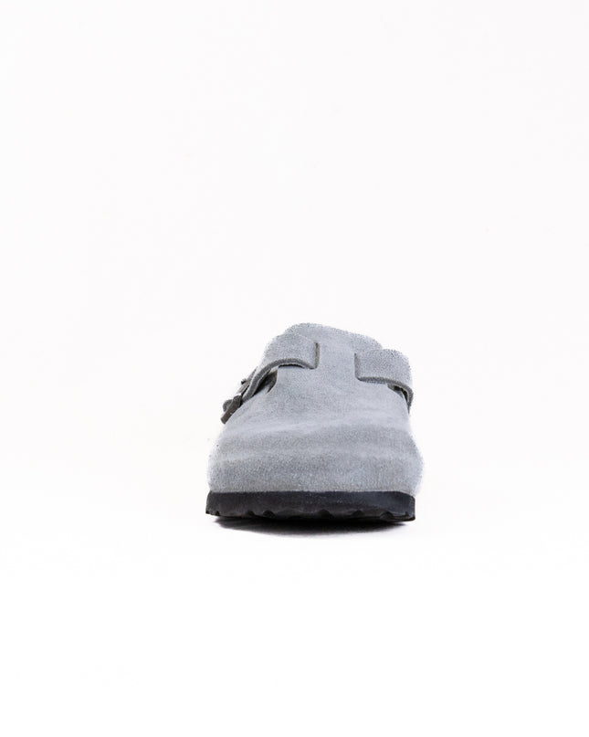 Birkenstock Boston Soft Footbed (Unisex) - Pure Sage Suede