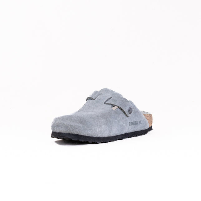 Birkenstock Boston Soft Footbed (Unisex) - Pure Sage Suede