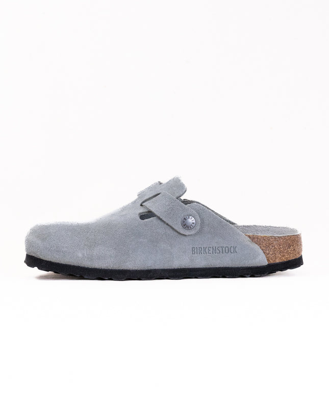 Birkenstock Boston Soft Footbed (Unisex) - Pure Sage Suede