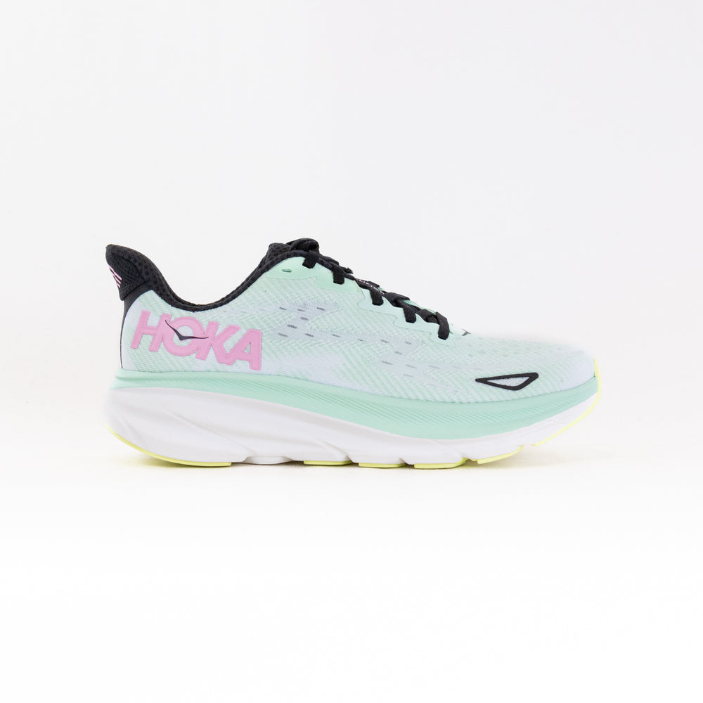 Hoka Clifton 9 (Women's) - Mint Fluorite/Snow Melt