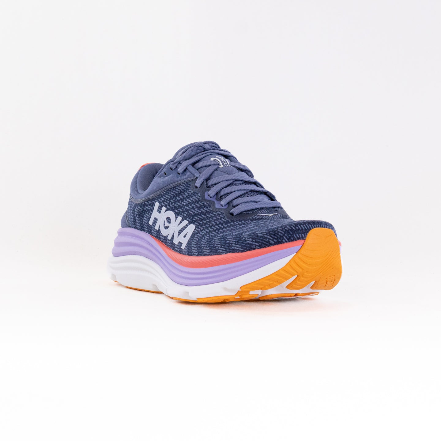 Hoka Gaviota 5 Wide (Women's) - Anchor/Grapefruit