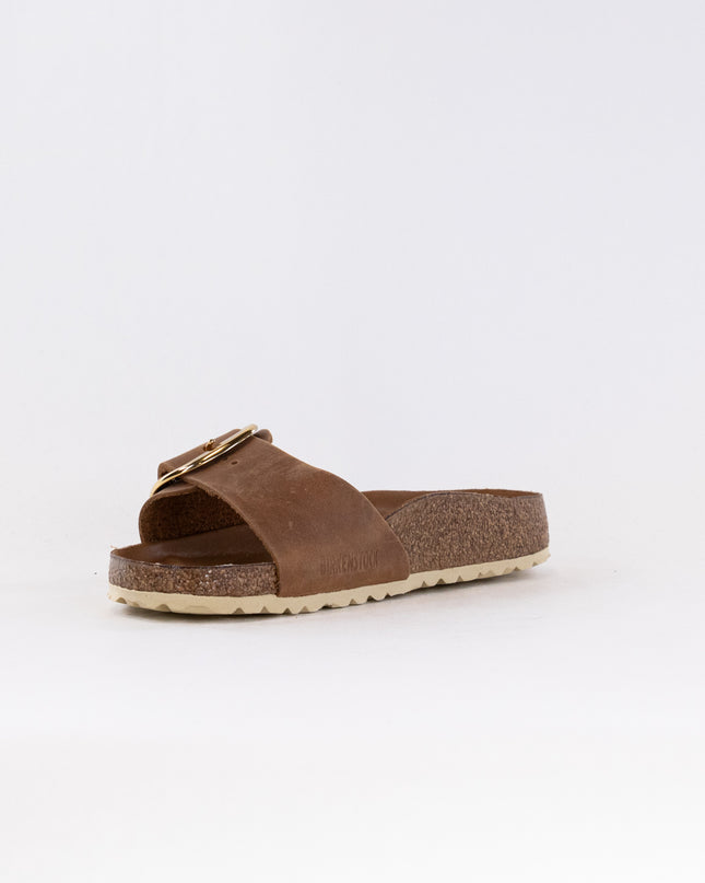 Birkenstock Madrid Big Buckle (Women's) - Cognac