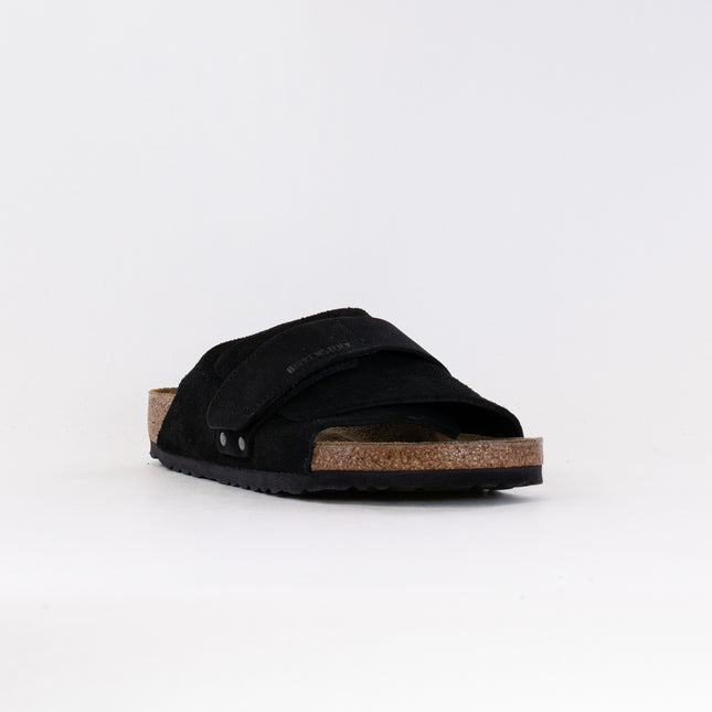 Birkenstock Kyoto (Men's) - Black Oiled Leather/Suede Leather