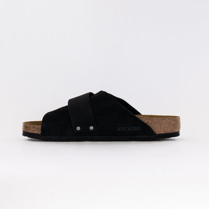 Birkenstock Kyoto (Men's) - Black Oiled Leather/Suede Leather