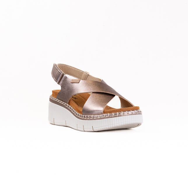 Pikolinos Gomera Wedge Sandal (Women's) - Stone