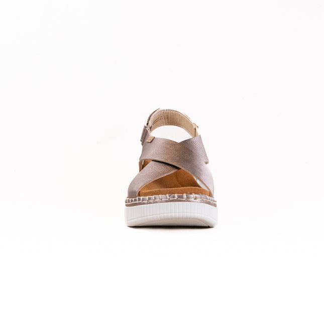 Pikolinos Gomera Wedge Sandal (Women's) - Stone