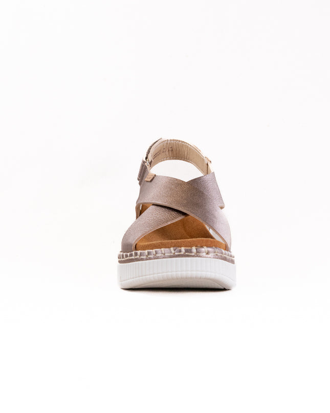 Pikolinos Gomera Wedge Sandal (Women's) - Stone