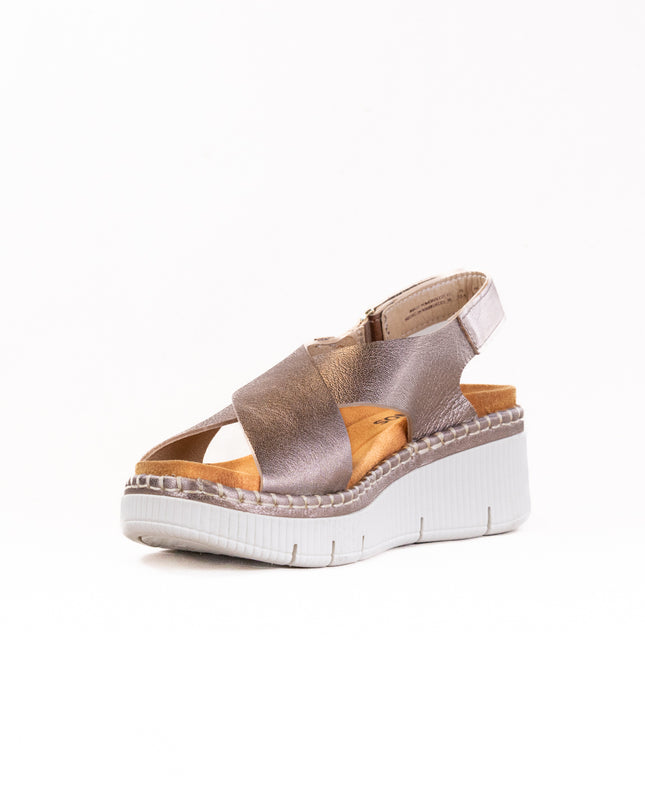 Pikolinos Gomera Wedge Sandal (Women's) - Stone