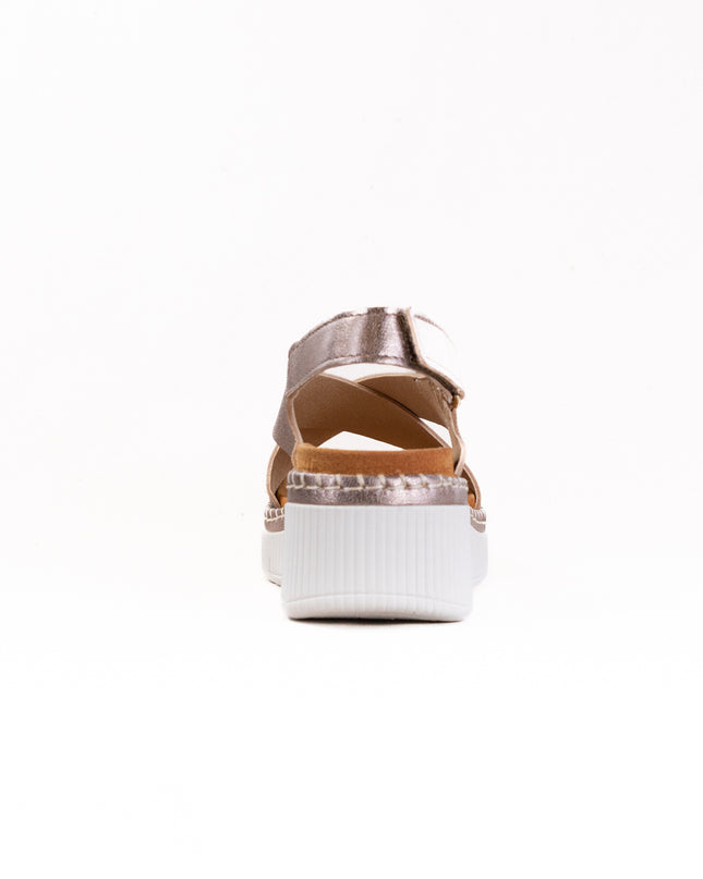 Pikolinos Gomera Wedge Sandal (Women's) - Stone