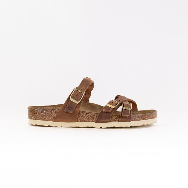 Birkenstock Franca Braided (Women's) - Cognac Oiled Leather