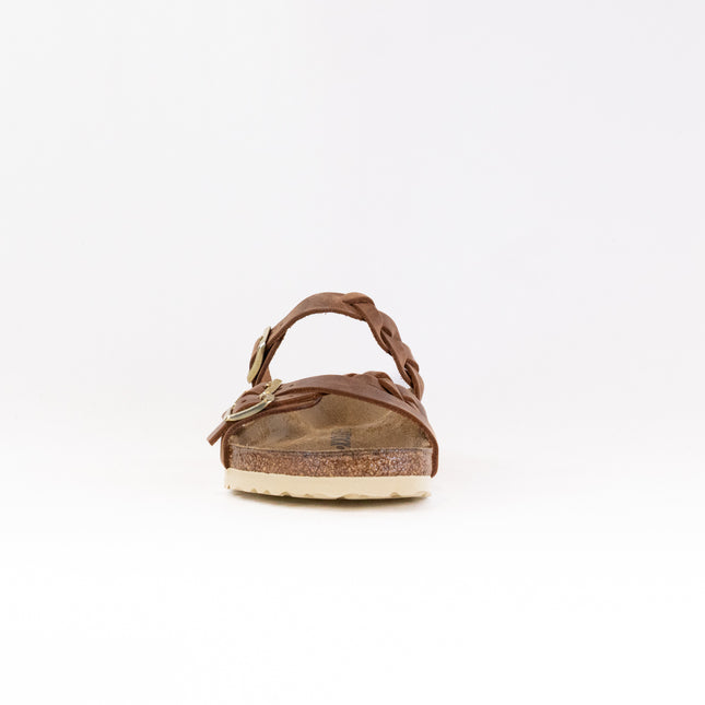 Birkenstock Franca Braided (Women's) - Cognac Oiled Leather