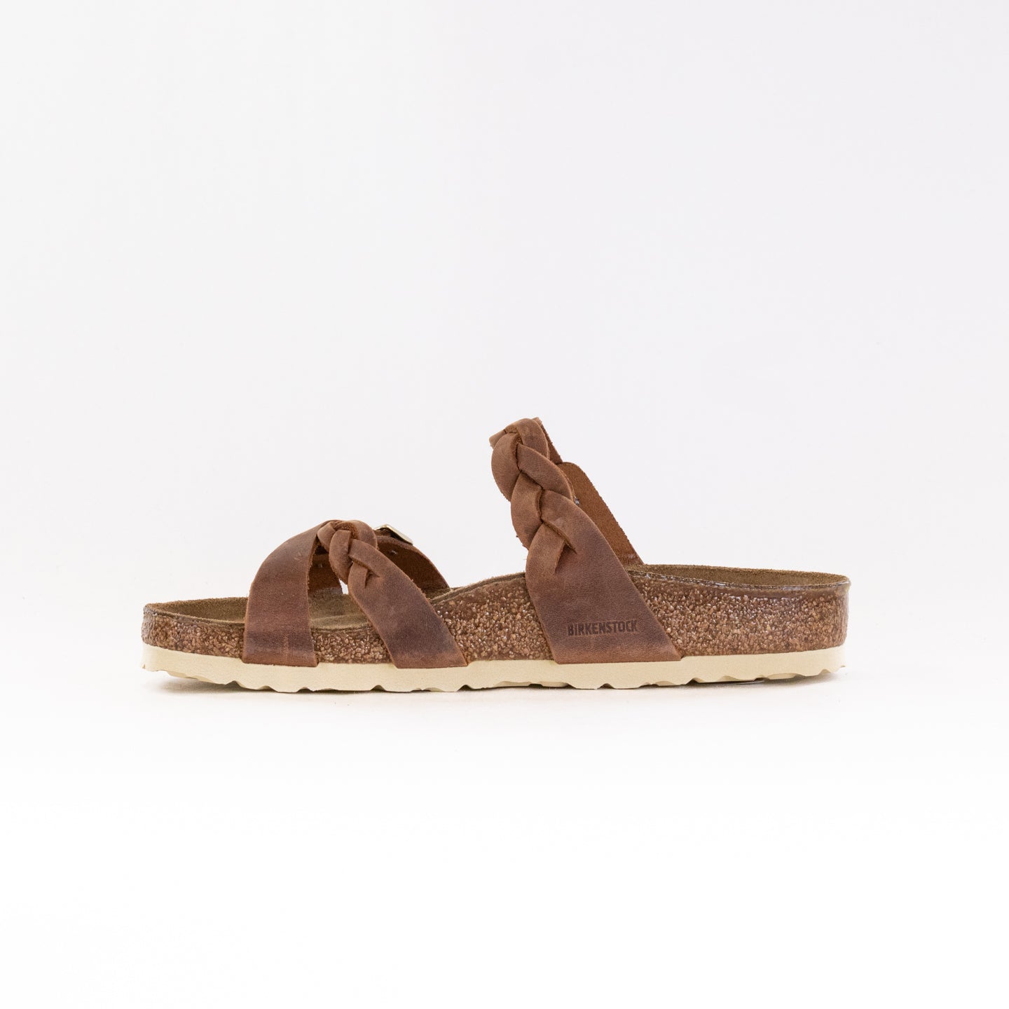 Birkenstock Franca Braided (Women's) - Cognac Oiled Leather