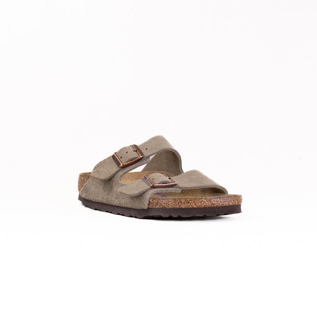 Birkenstock Arizona Soft Footbed (Unisex) - Taupe Suede