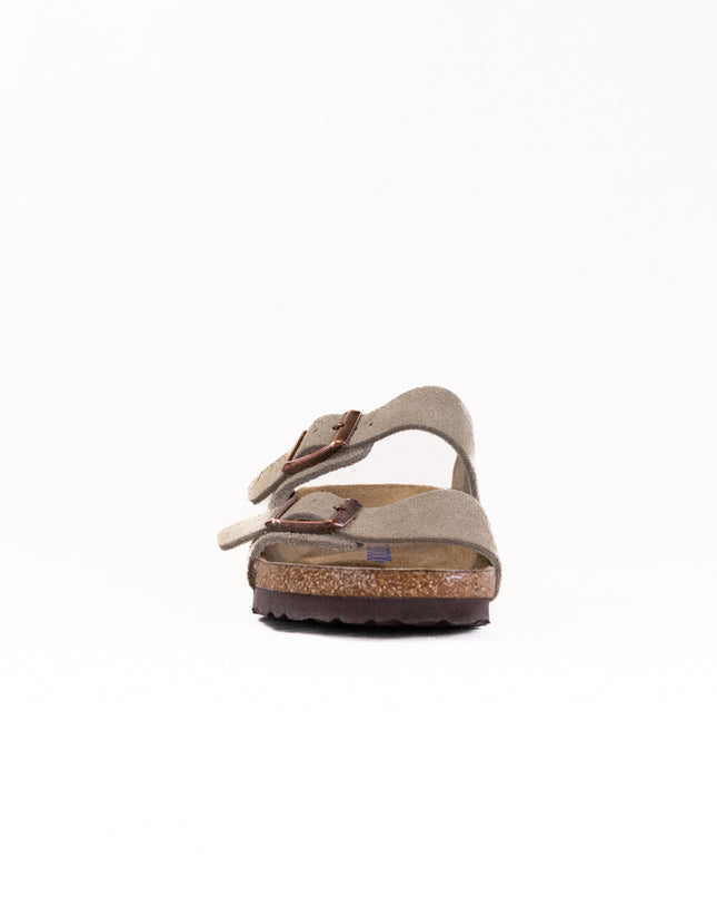Birkenstock Arizona Soft Footbed (Unisex) - Taupe Suede