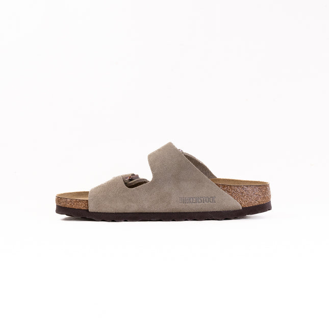 Birkenstock Arizona Soft Footbed (Unisex) - Taupe Suede