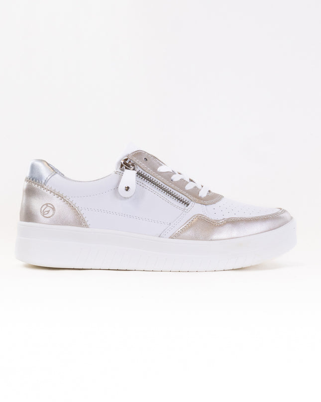 Remonte Kendra (Women's) - White/Palegold