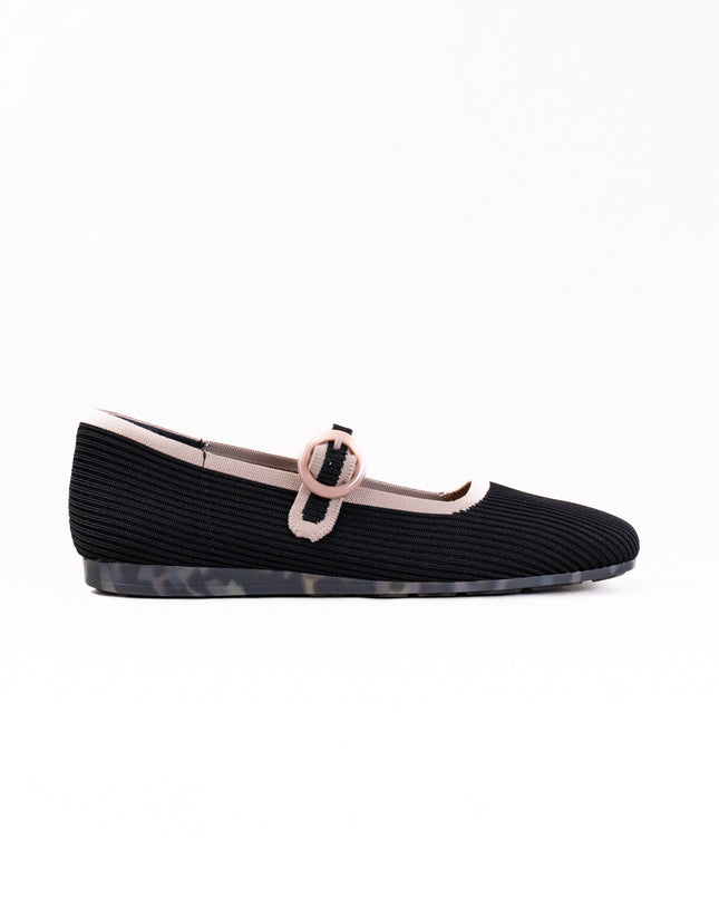 Ros Hommerson Naomi (Women's) - Black/Taupe Knit