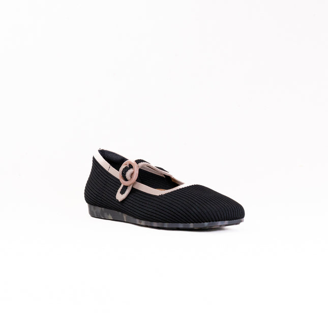 Ros Hommerson Naomi (Women's) - Black/Taupe Knit
