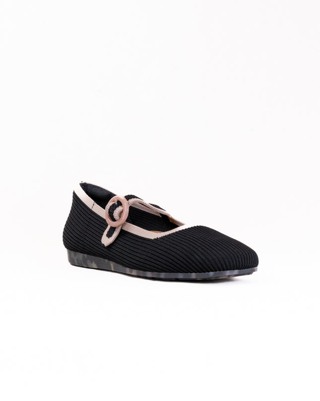 Ros Hommerson Naomi (Women's) - Black/Taupe Knit