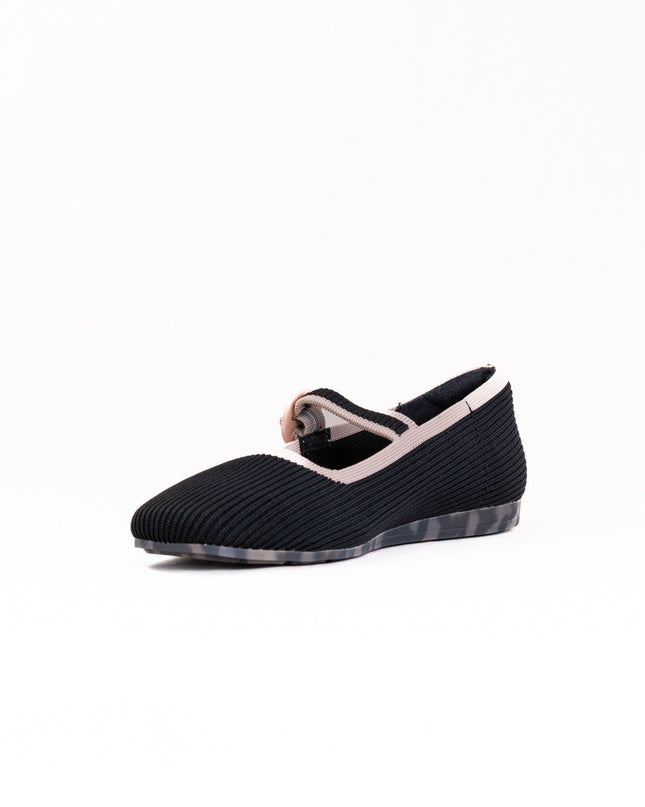 Ros Hommerson Naomi (Women's) - Black/Taupe Knit