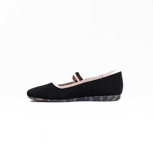 Ros Hommerson Naomi (Women's) - Black/Taupe Knit