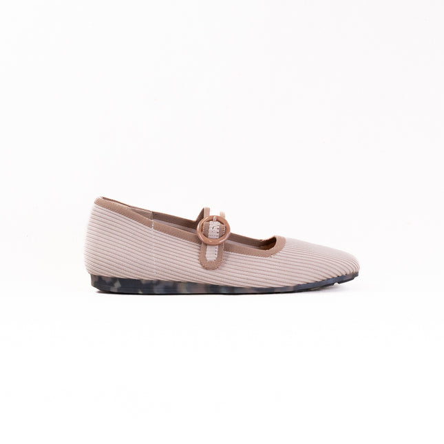 Ros Hommerson Naomi (Women's) - Cream/Taupe Knit