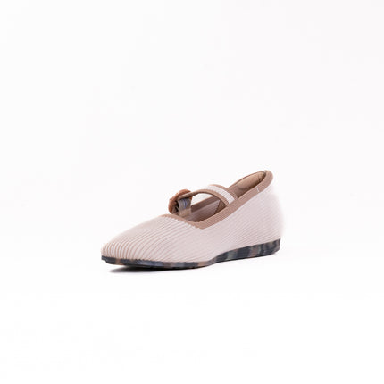 Ros Hommerson Naomi (Women's) - Cream/Taupe Knit