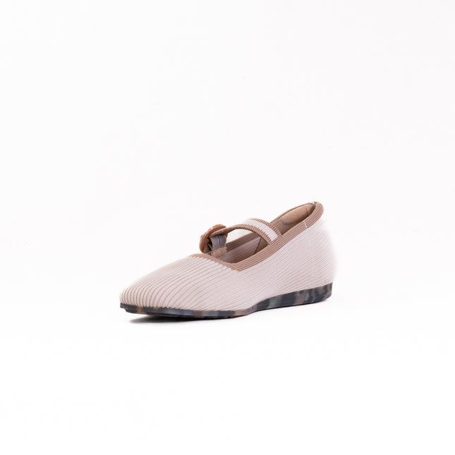 Ros Hommerson Naomi (Women's) - Cream/Taupe Knit