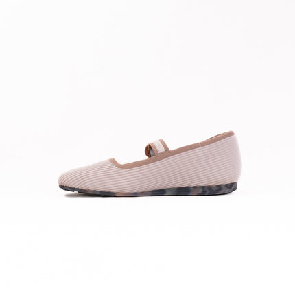 Ros Hommerson Naomi (Women's) - Cream/Taupe Knit