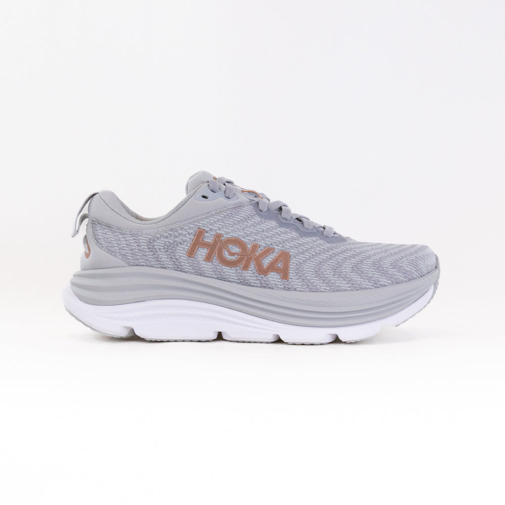 Hoka Gaviota 5 (Women's) - Harbor Mist/Rose Gold